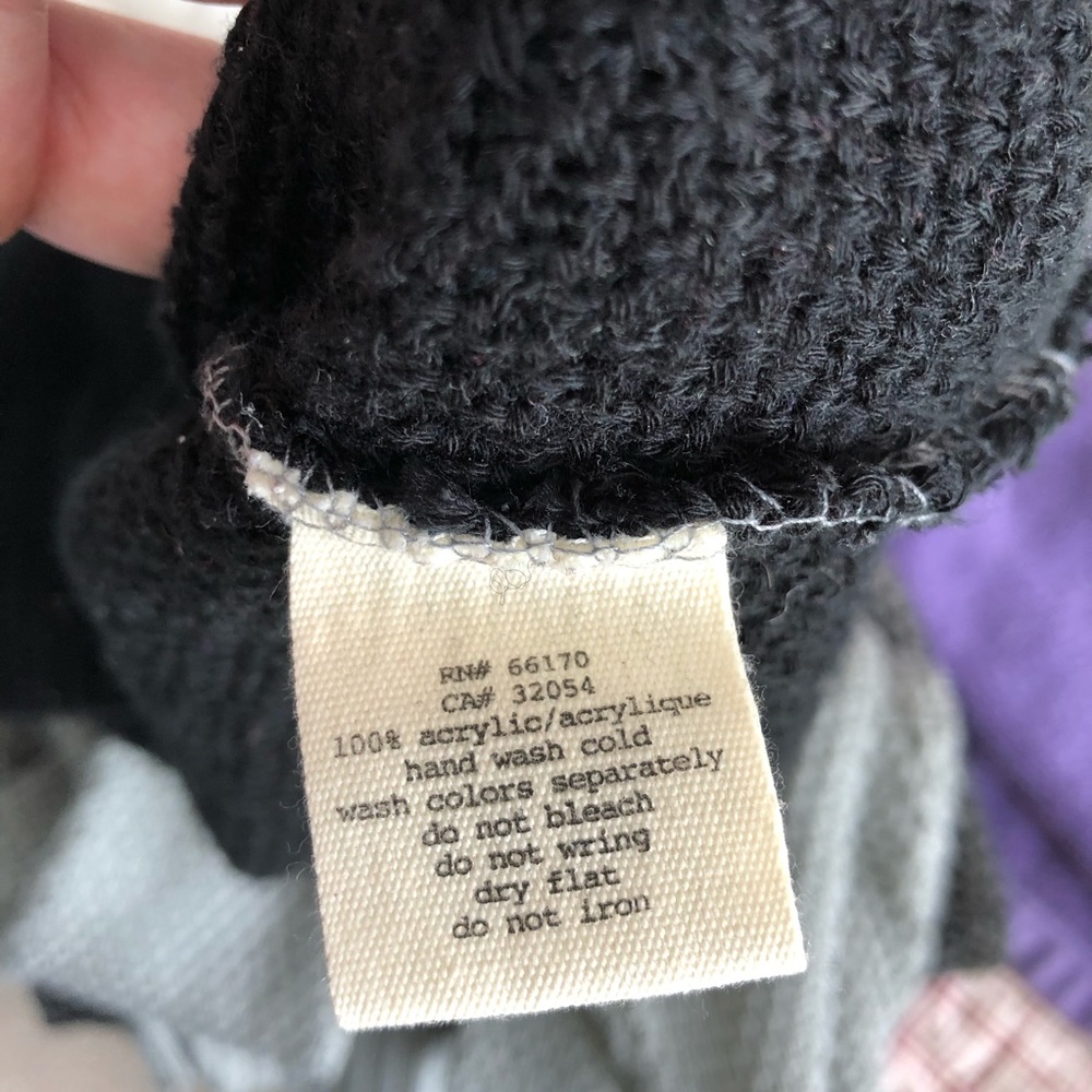 *SOLD* Urban Outfitters Black and Grey Sweater - Picture 5 of 6